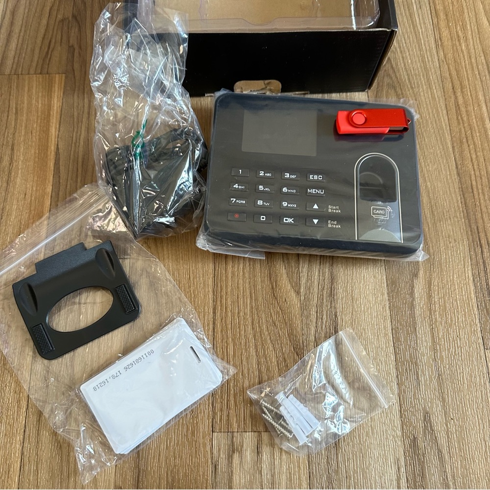 Fingerprint Office Time Clock- New